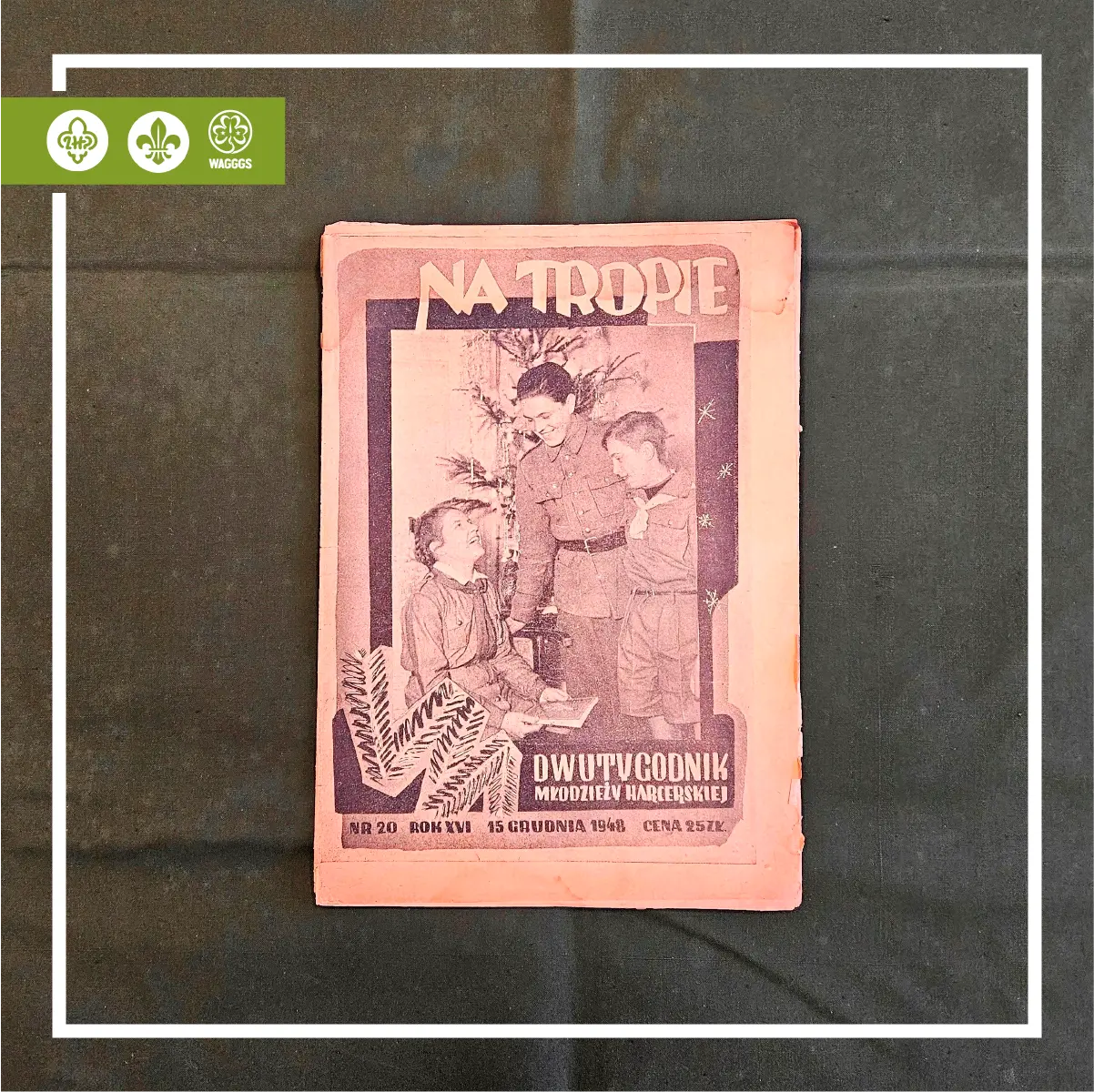 Eksponat miesiąca: grudniowy numer „Na Tropie” z 1948 roku