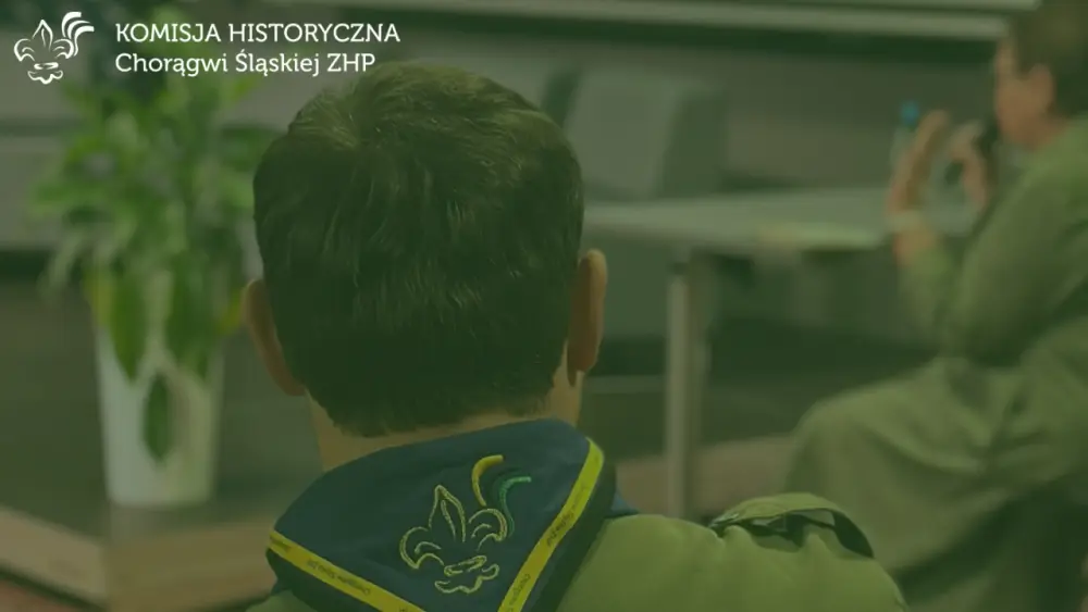 Harcerze na jurze - fotografia z prelekcji w Muzeum Śląskim - fot. Muzeum Śląskie