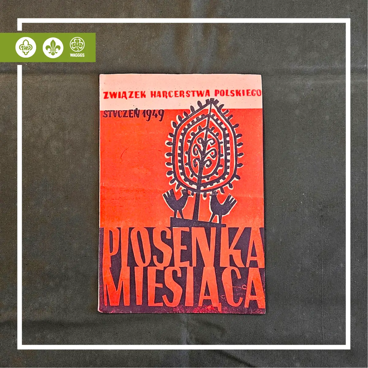 „Piosenka miesiąca” – mały druk, wielka historia – eksponat stycznia